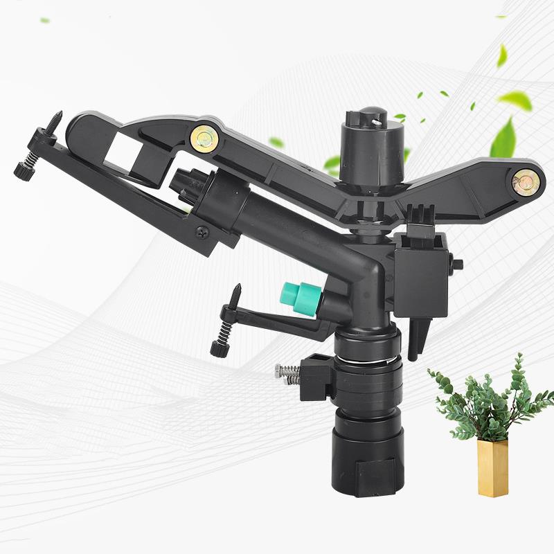 Đầu bec tưới cánh đập xoay 360° MS-9816, Súng phun nước tưới cây 1&quot; ren 32, Sprinkler Big Gun