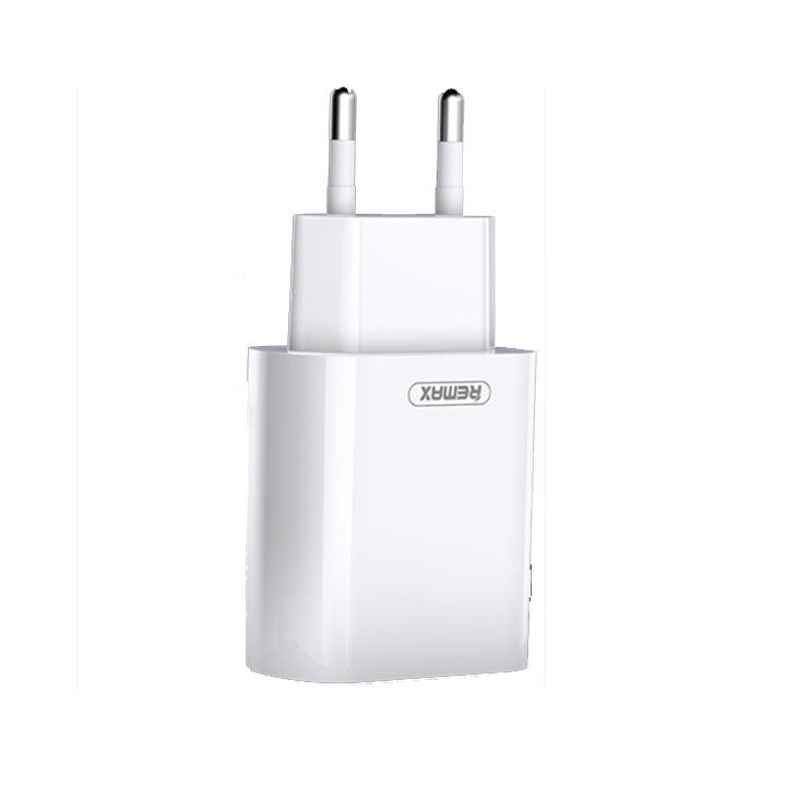 Sạc nhanh Remax RP-U37 2 cổng USB tích hợp QC 3.0 và PD 18W Sạc nhanh cho iPhone - Hàng nhập khẩu