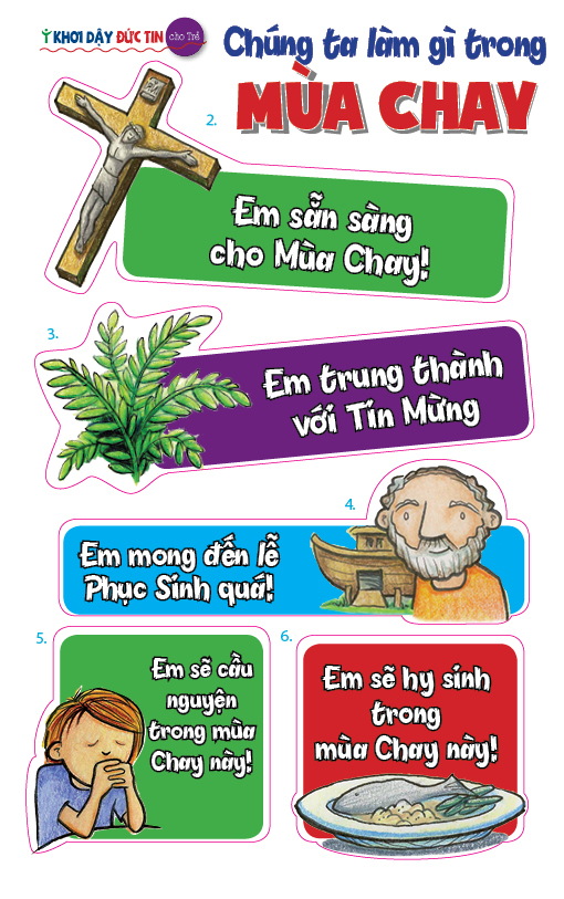 Sticker Chúng Ta Làm Gì Trong Mùa Chay