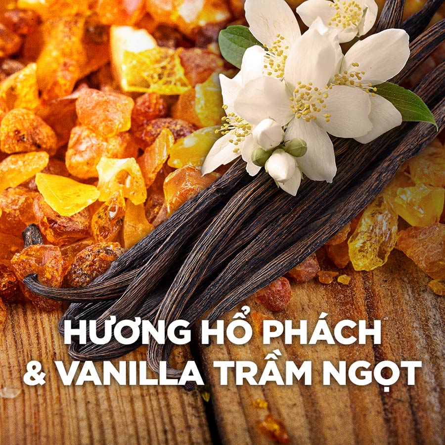 Xịt nước hoa toàn thân Axe Khử mùi cho nam Hương thơm nồng ấm tinh tế từ hổ phách vàng và vanilla 135ml