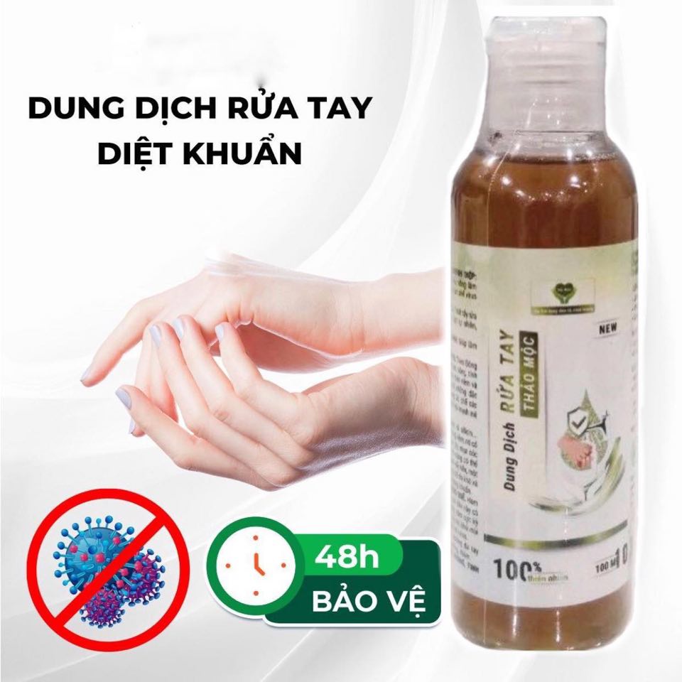 DUNG DỊCH RỬA TAY THẢO MỘC  MẸ KEN - LOẠI 500ML