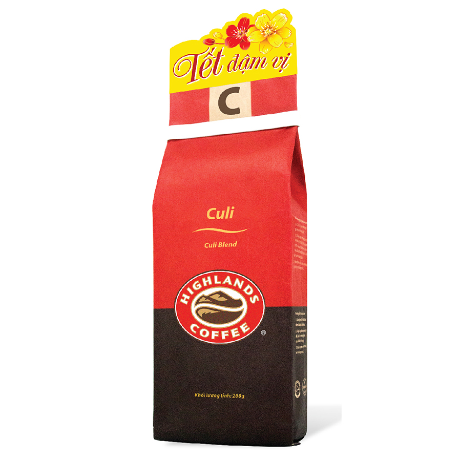 Cà Phê Rang Xay Culi Highlands Coffee (200g)