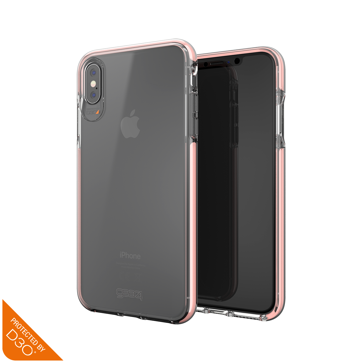 Ốp lưng chống sốc Gear4 D3O Piccadilly 3m cho iPhone Xs Max - Hàng Chính Hãng