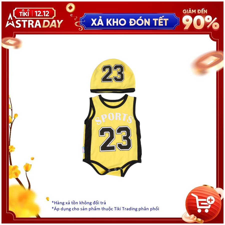 Bodysuit Thể Thao Cho Bé Số 23 Mihababy BDS12_23_5