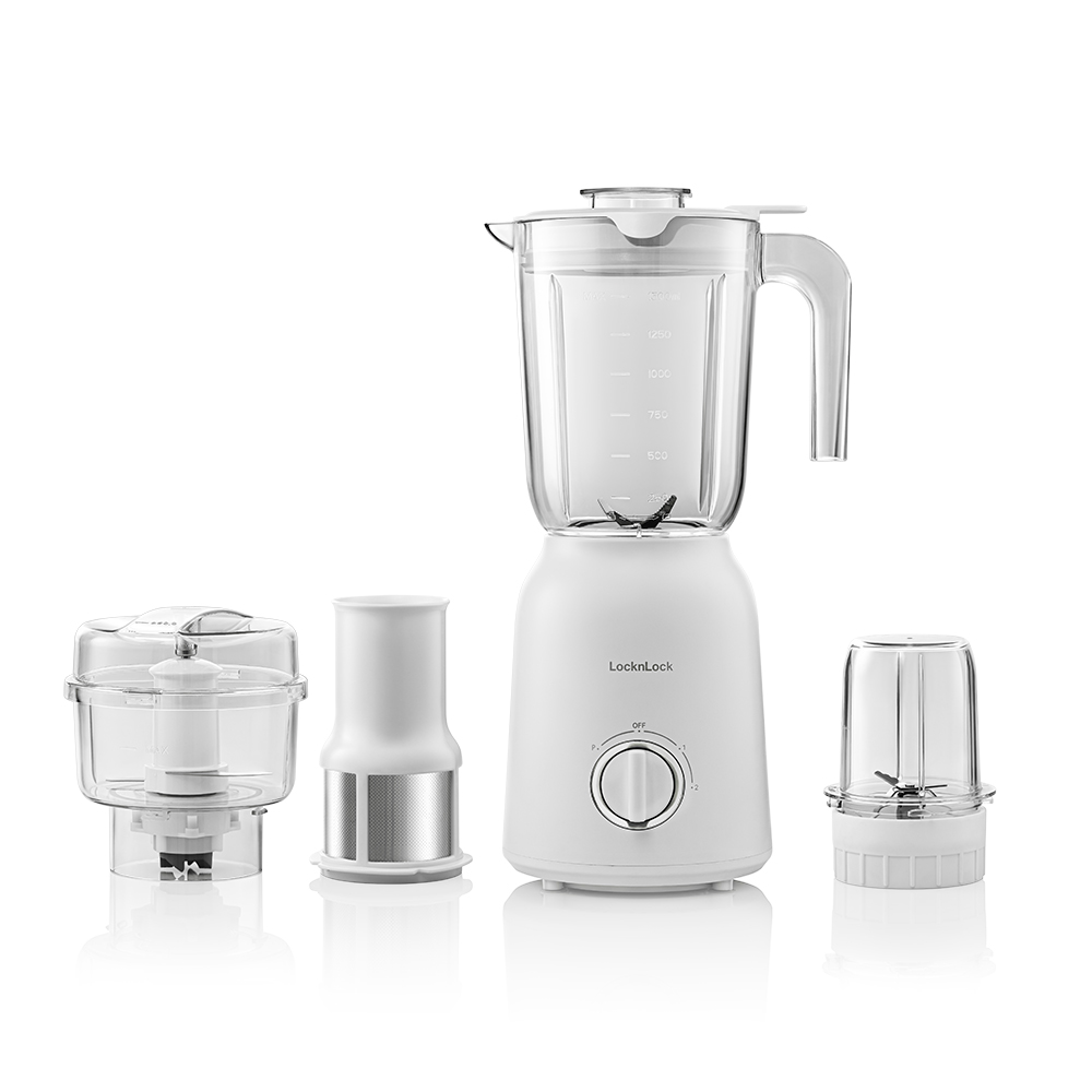 Máy xay sinh tố Locknlock Multi Blender EJM416WHT (800W) - Hàng chính hãng