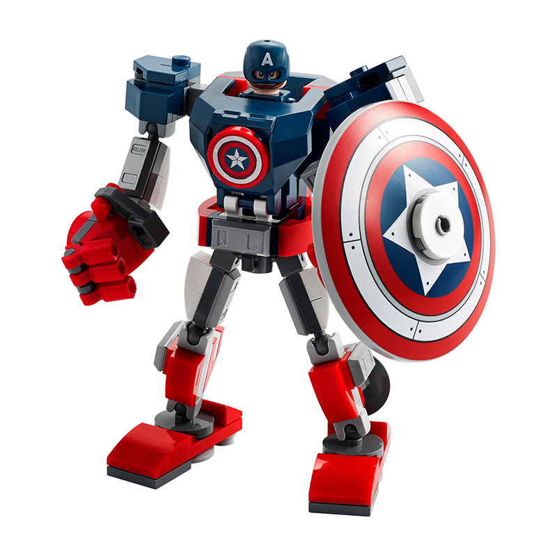 Đồ chơi LEGO SUPERHEROES Chiến Giáp Captain America 76168