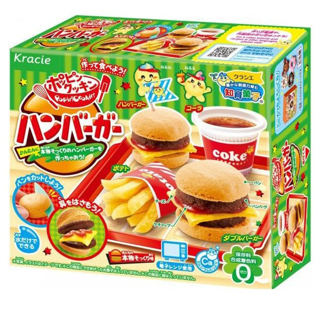 Popin Cookin làm bánh Burger