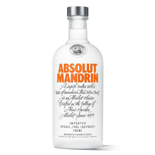 Rượu Vodka Absolut Vị Quýt 700ml 39% - 41% - Không Kèm Hộp