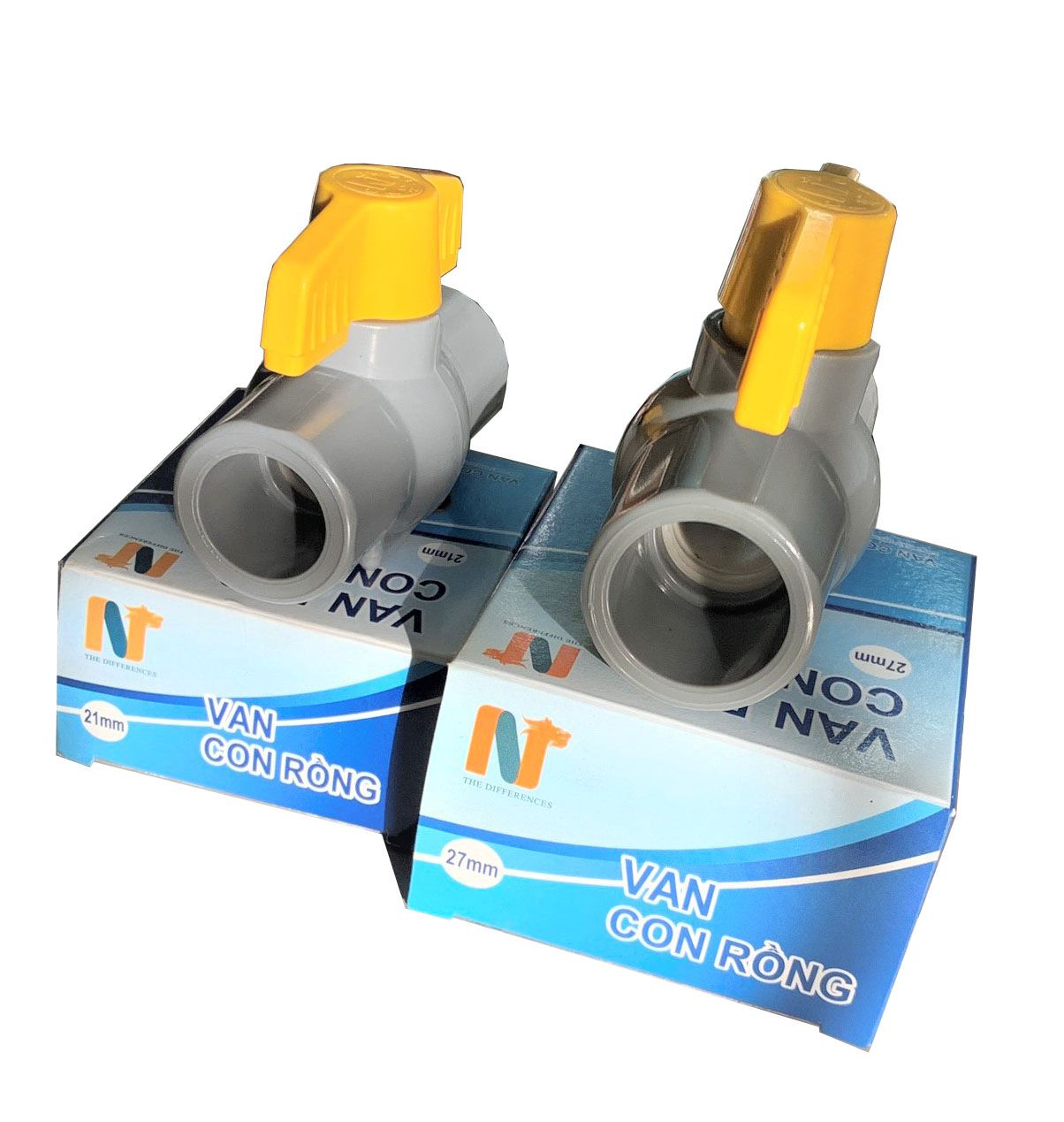 Van nhựa PVC con rồng Ngô Long Ân, Van PVC tay bướm màu vàng, Van PVC đúc khuôn chắc chắn, Van nhựa PVC chất lượng cao, an toàn khi sử dụng