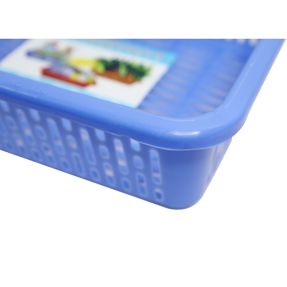Combo 4 rổ nhựa chữ nhật Chấn Thuận Thành 33 x 23.5 x 8.5cm đựng đồ, đựng rau củ, đa năng tiện dụng RCN3320-4 (nhiều màu)