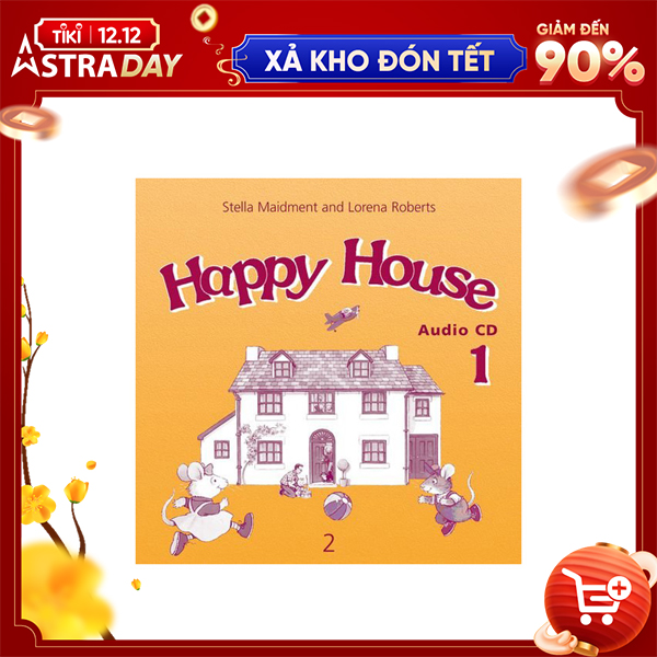 [Hàng thanh lý miễn đổi trả] Happy House 1: Audio CD (British English)