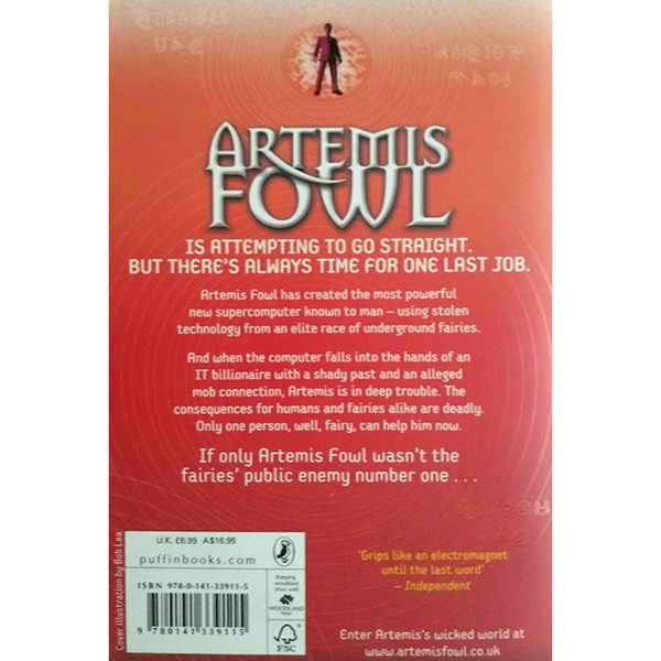 Artemis Fowl And The Eternity Code (Book 3 of 8 in the Artemis Fowl Series)