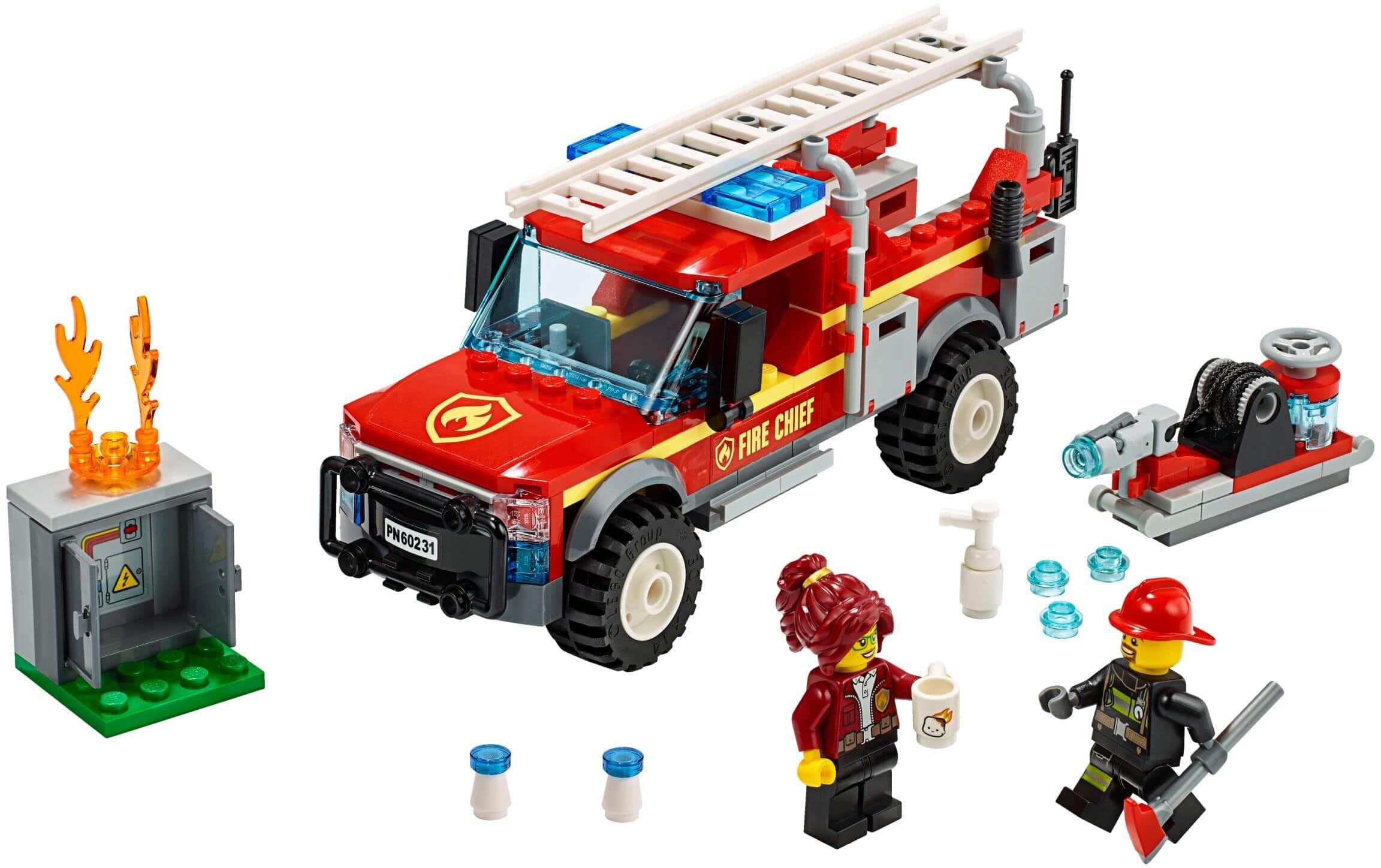 Xếp Hình LEGO 60231 Xe Cứu Hỏa Cơ Động