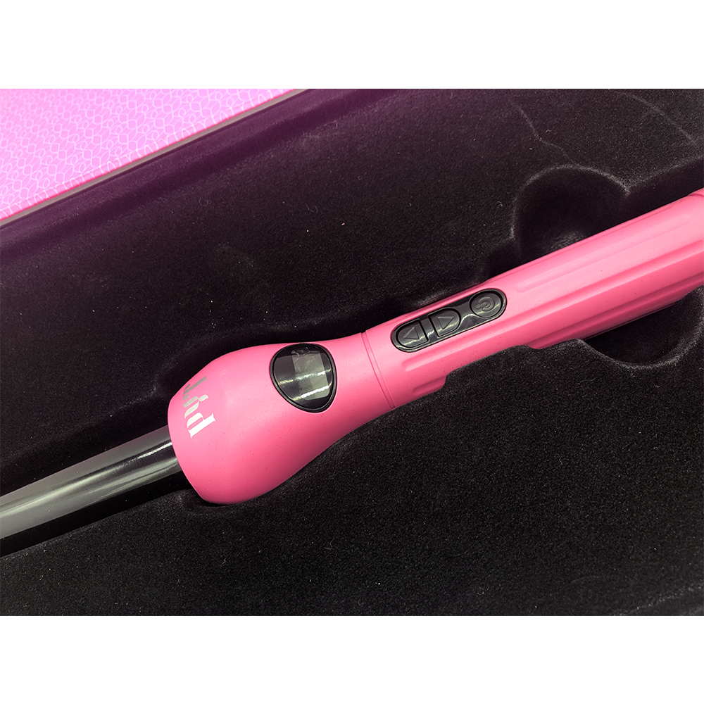 Máy Uốn Kỹ Thuật Số PYT Digital Curling Wand 25/18mm - Màu Hồng