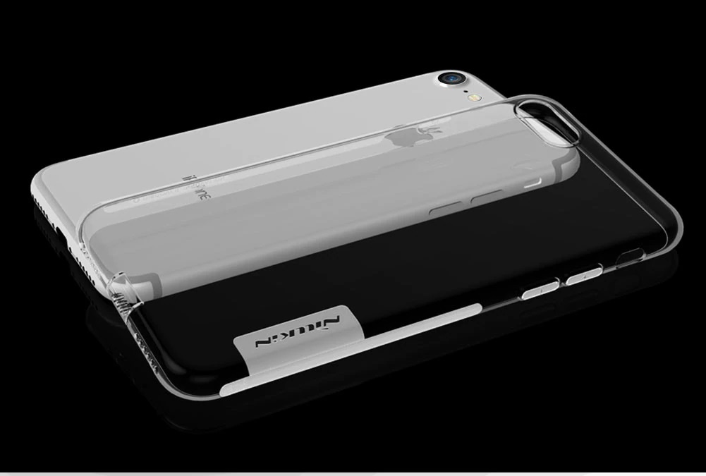 Ốp lưng dẻo silicon cho iPhone SE 2020 / iPhone 7 / iPhone 8 hiệu Nillkin mỏng 0.6mm, chống trầy xước - Hàng chính hãng
