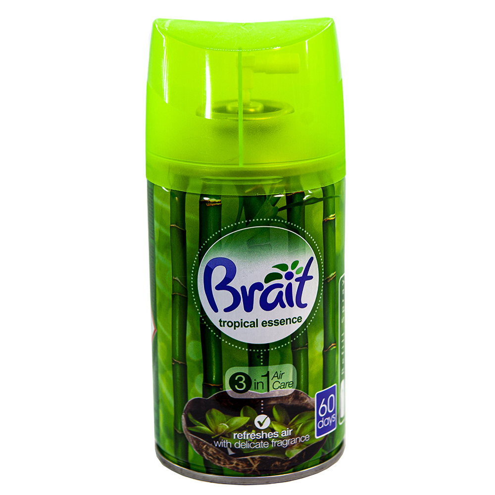 Bình xịt tinh dầu thiên nhiên Brait Tropical Essence 250ml QT005189 - hương tre tươi