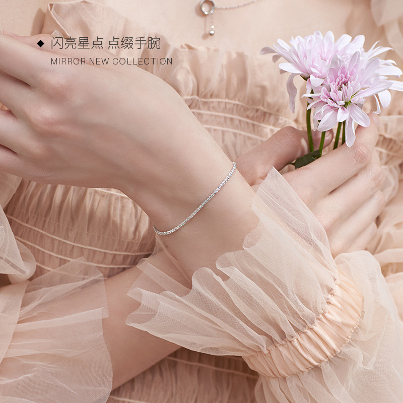 Lắc Tay Nữ | Lắc Tay Nữ Bạc S925 Thanh Tú Đơn Giản L2536 - Bảo Ngọc Jewelry