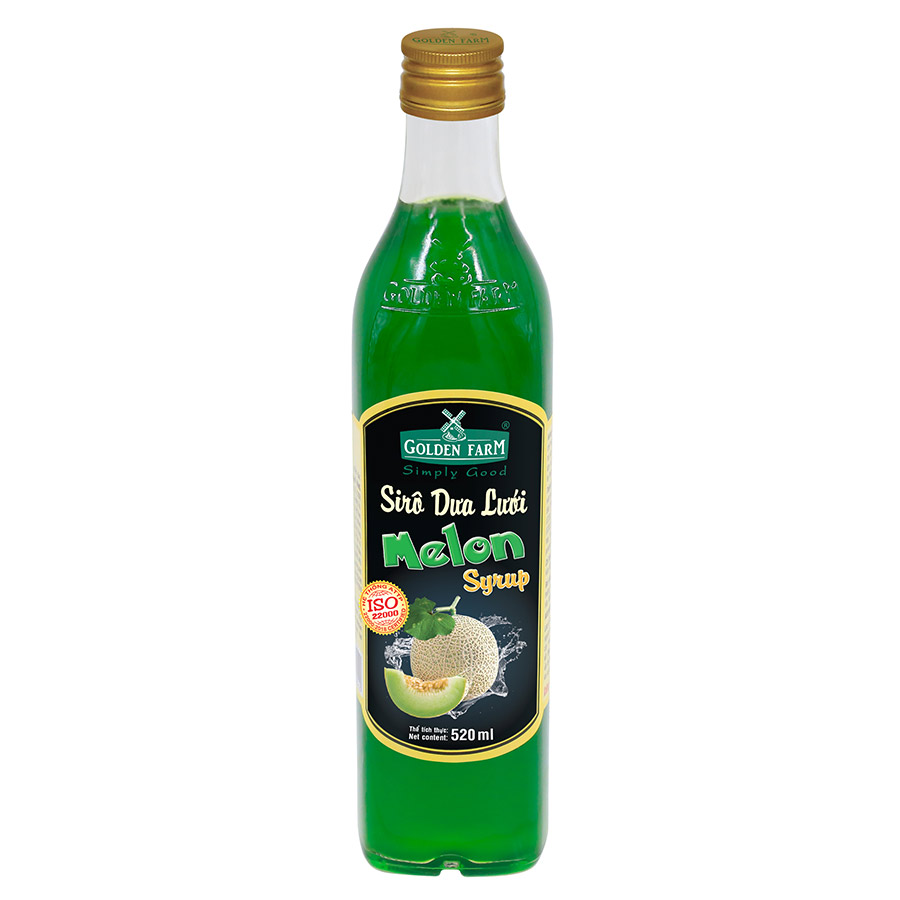 Siro Dưa Lưới Golden Farm 520ml