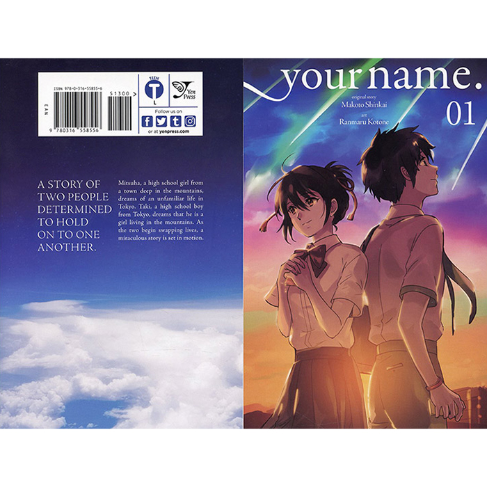 Your Name., Volume 01 (Manga) (Original Story by Makoto Shinkai, Art by Ranmaru Kotone)