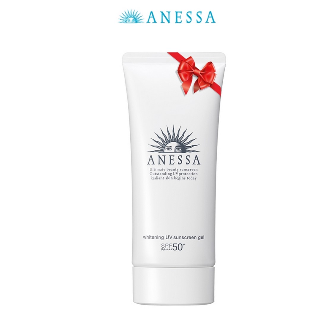 Kem chống nắng dưỡng trắng dạng gel Anessa Whitening UV Sunscreen Gel 90g - Mua 1 tặng 1