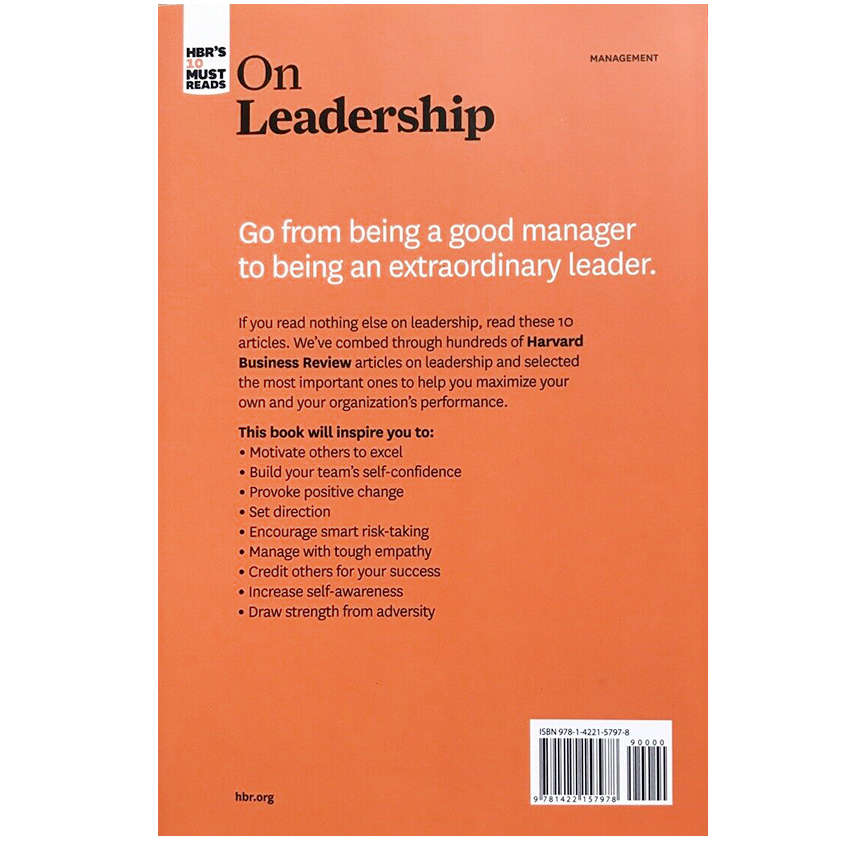 Harvard Business Review's 10 Must Reads: On Leadership