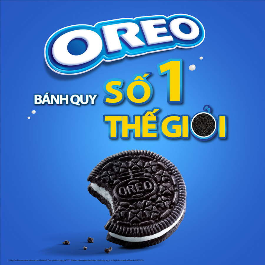 Combo 2 Hộp Bánh Quy OREO Mini Vị Socola Và Vani 2x204g