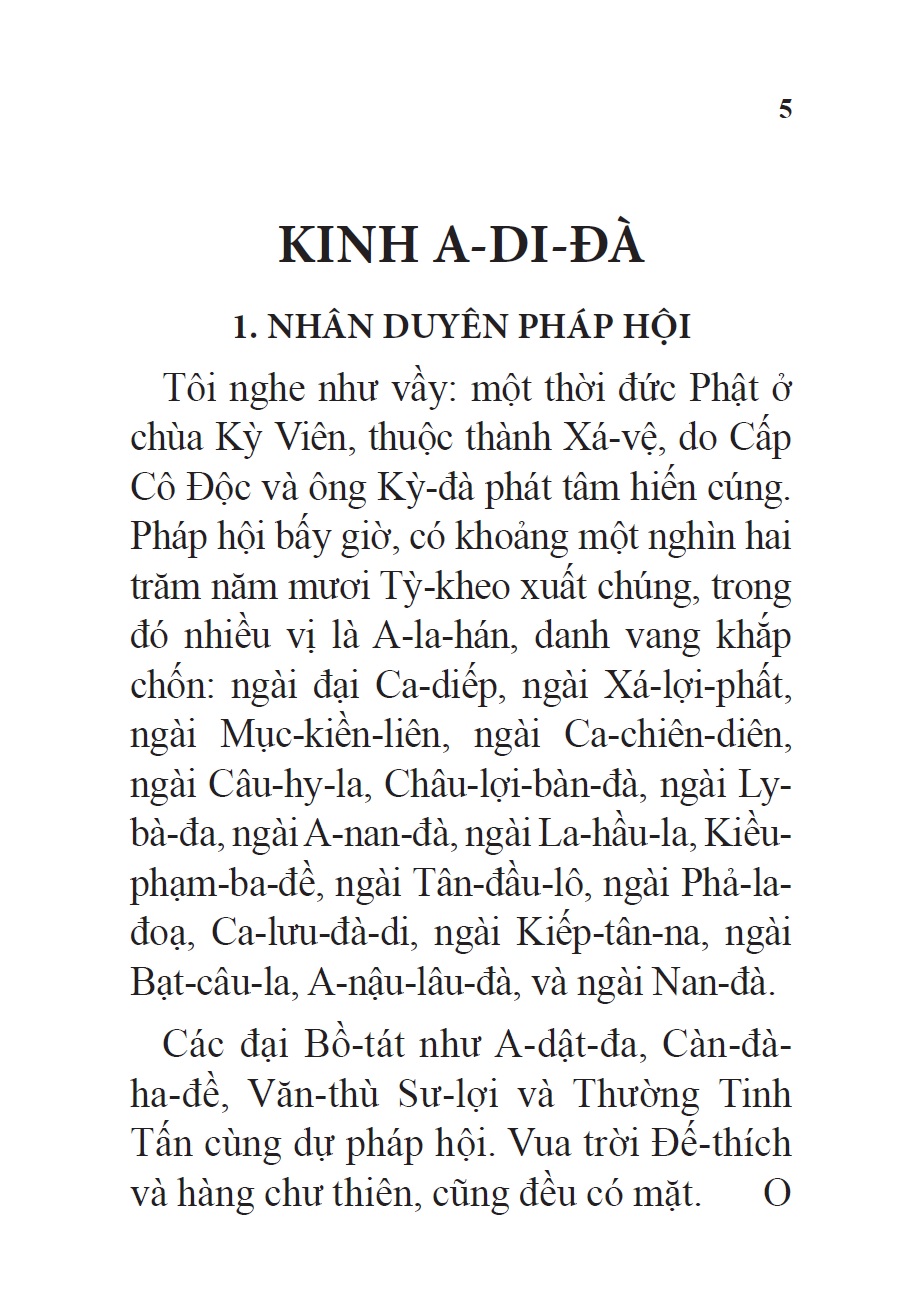 Kinh A Di Đà (Tái bản 2019)