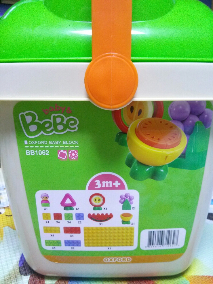 Bộ đồ chơi ghép hình Oxford BEBE FRUIT BB1062
