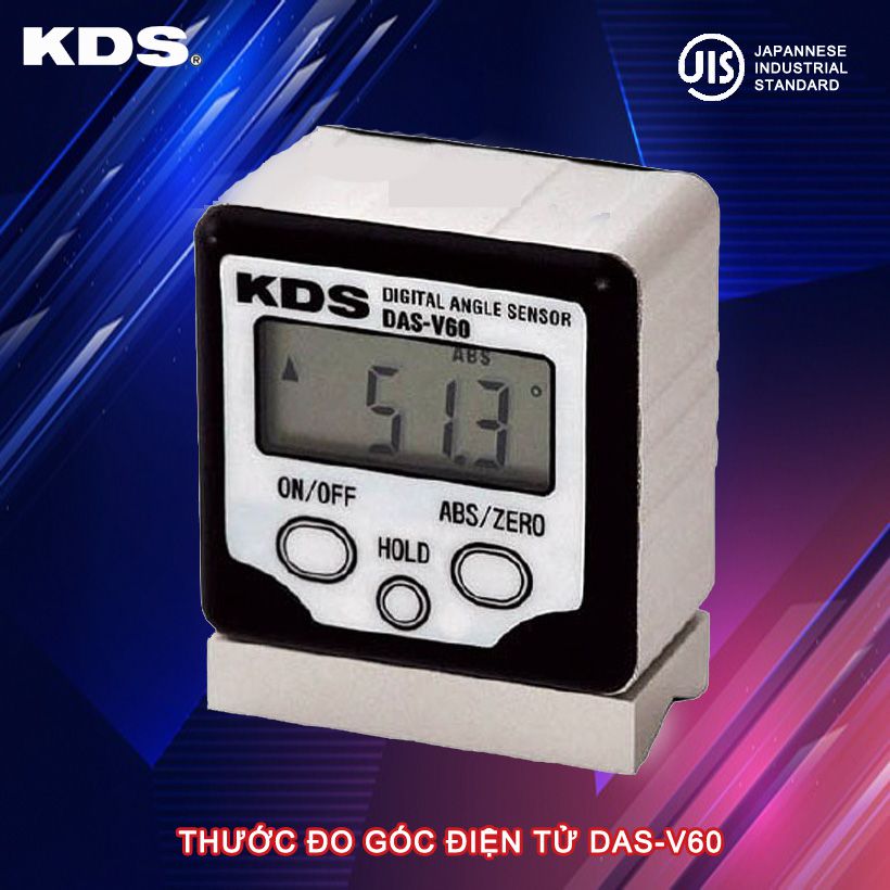 Thước thủy kỹ thuật số (Thước đo góc điện tử) chân V DAS-V60