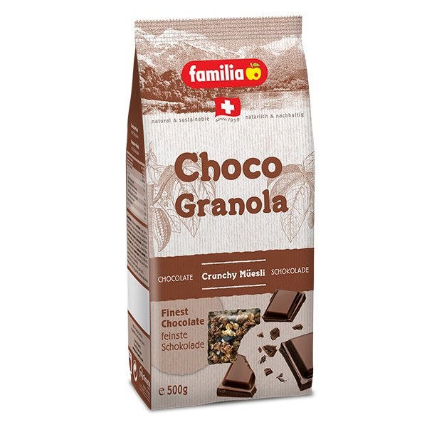 Ngũ Cốc Giòn Vị Socola Choco Crunch Familia (500g)