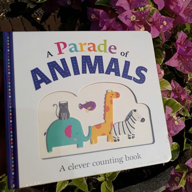 A Clever Counting Book: A Parade of Animals (Board Book Picture Fit)