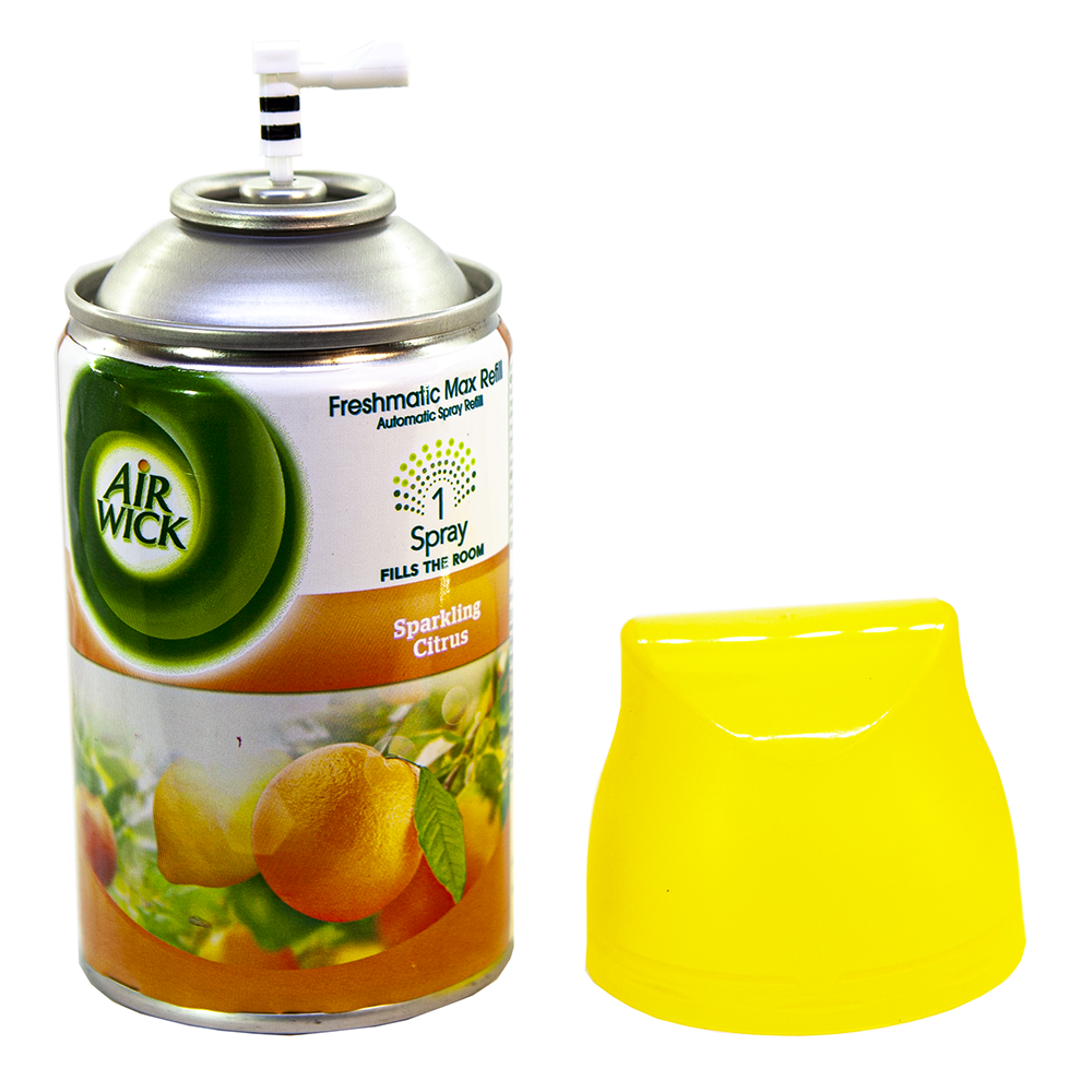 Bình xịt tinh dầu thiên nhiên Air Wick Sparkling Citrus 250ml QT006534 - hương cam tươi