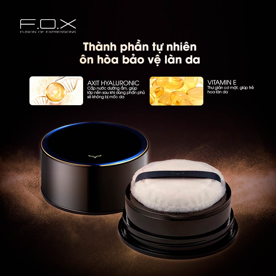 Phấn Phủ FOX Dạng Bột Khoáng Kiềm Dầu Sheer Finish Loose Powder 25g