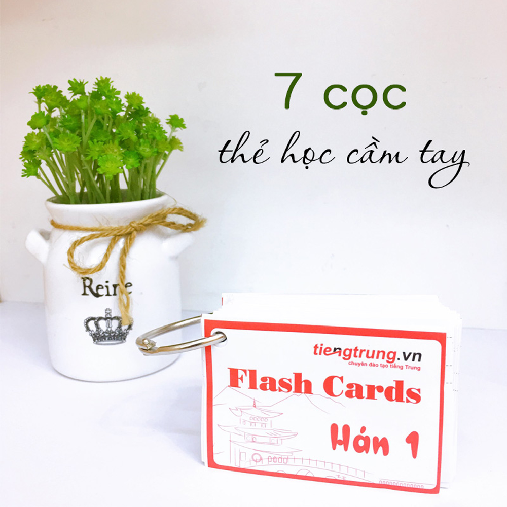 Flashcard 1500 Chữ Hán - Flashcard Tiếng Trung - Thẻ Học Từ Vựng Tiếng Trung Cầm Tay - Tự Học Từ Vựng Tiếng Trung - Từ Vựng HSK 4 - Phạm Dương Châu