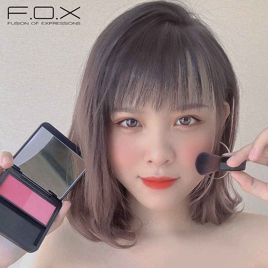 Phấn Má Hồng FOX 2 Màu Sang Trọng Luxuriant Impression Blush 7g