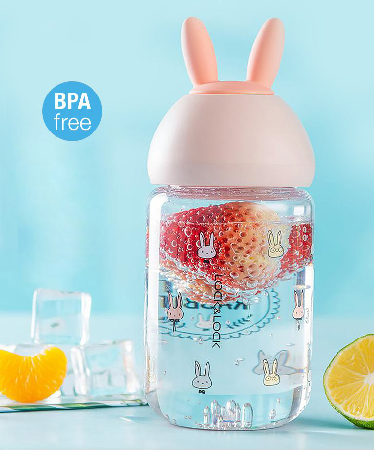 Bình Nước Trẻ Em Lock&Lock Cute Bottle ABF652 380ml