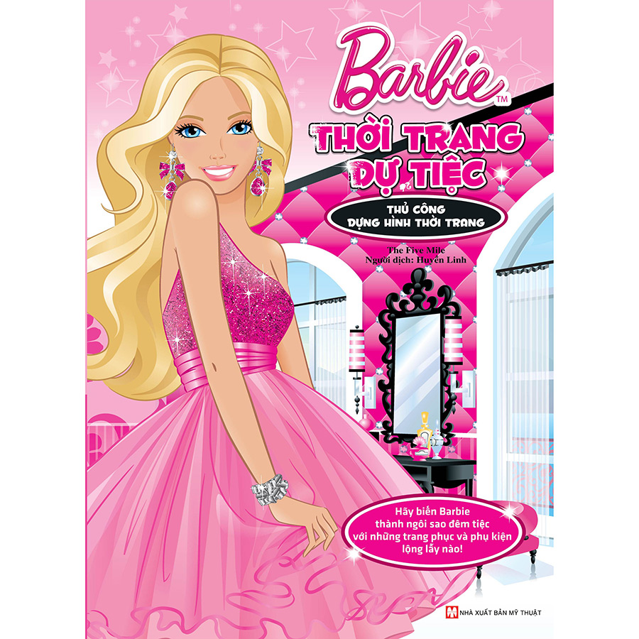 Combo 10 Cuốn: Tuyển Tập Barbie Thủ Công Dựng Hình Thời Trang (Tặng Kèm Miếng Bóc Dán)