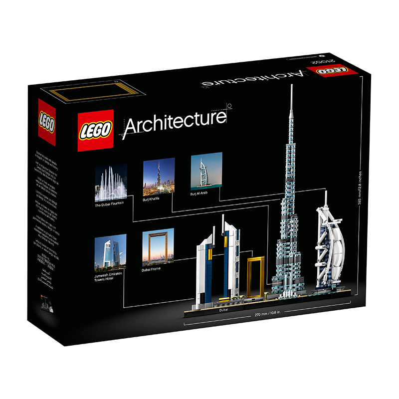 Mô hình đồ chơi lắp ráp LEGO ARCHITECTURE Thành Phố Dubai 21052 ( 740 Chi tiết )