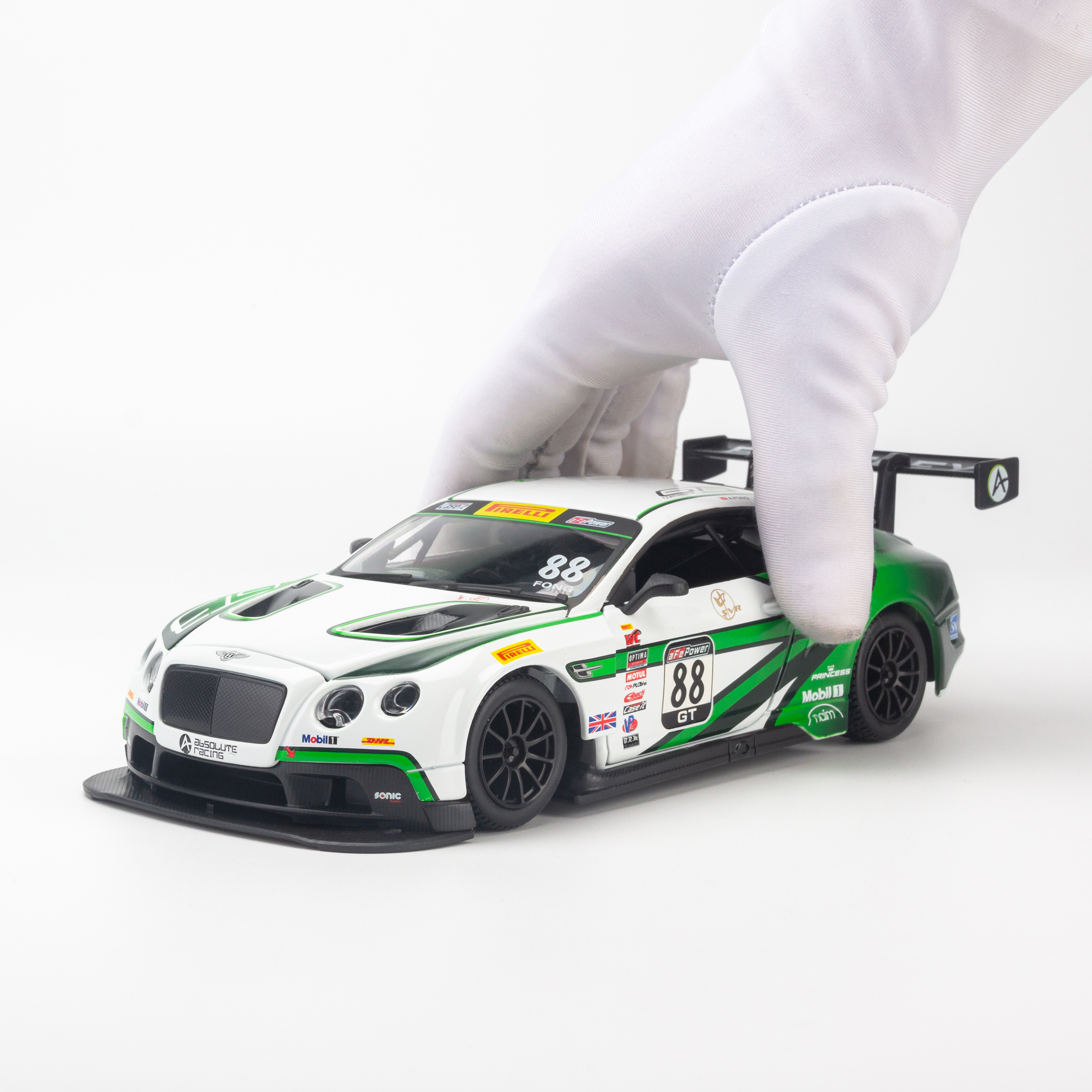 Xe mô hình 1/24 Bentley Continental GT3-28008(Bburago)