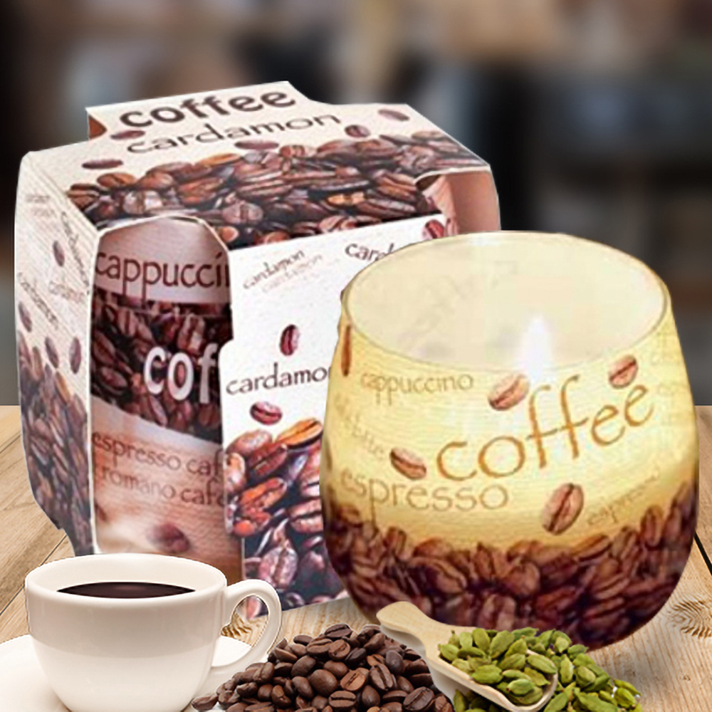 Ly nến thơm tinh dầu Bartek Coffe 100g QT024477 - cà phê hạt mộc (giao mẫu ngẫu nhiên)