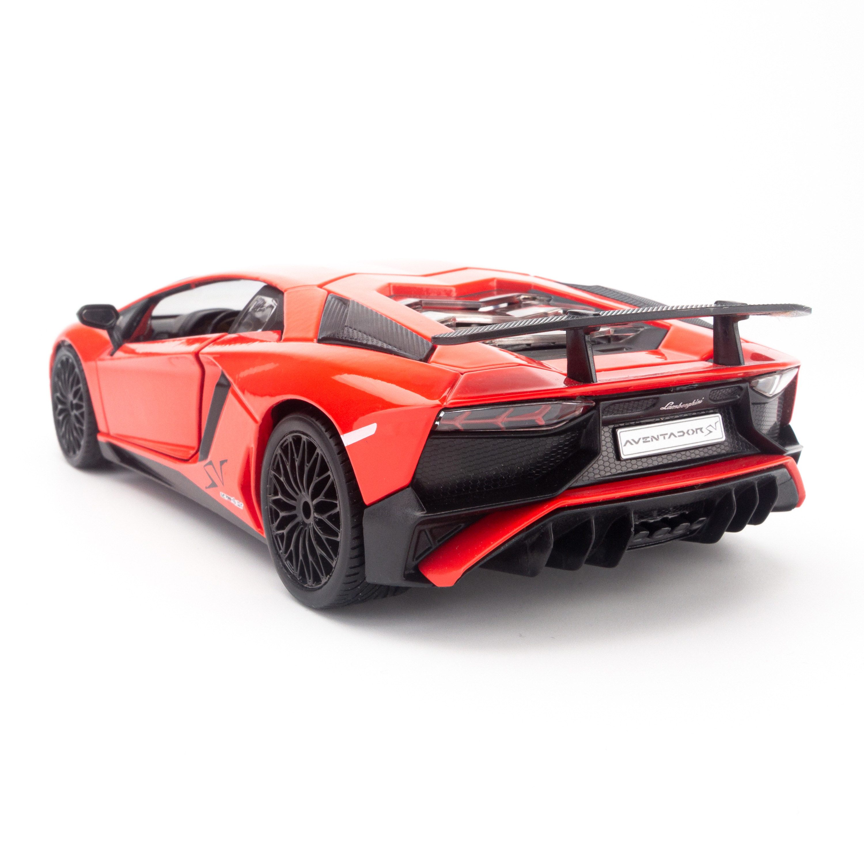 Mô hình xe LAMBORGHINI AVENTADOR LP750-4 SV RED 1:24 BBURAGO - MH18-21079