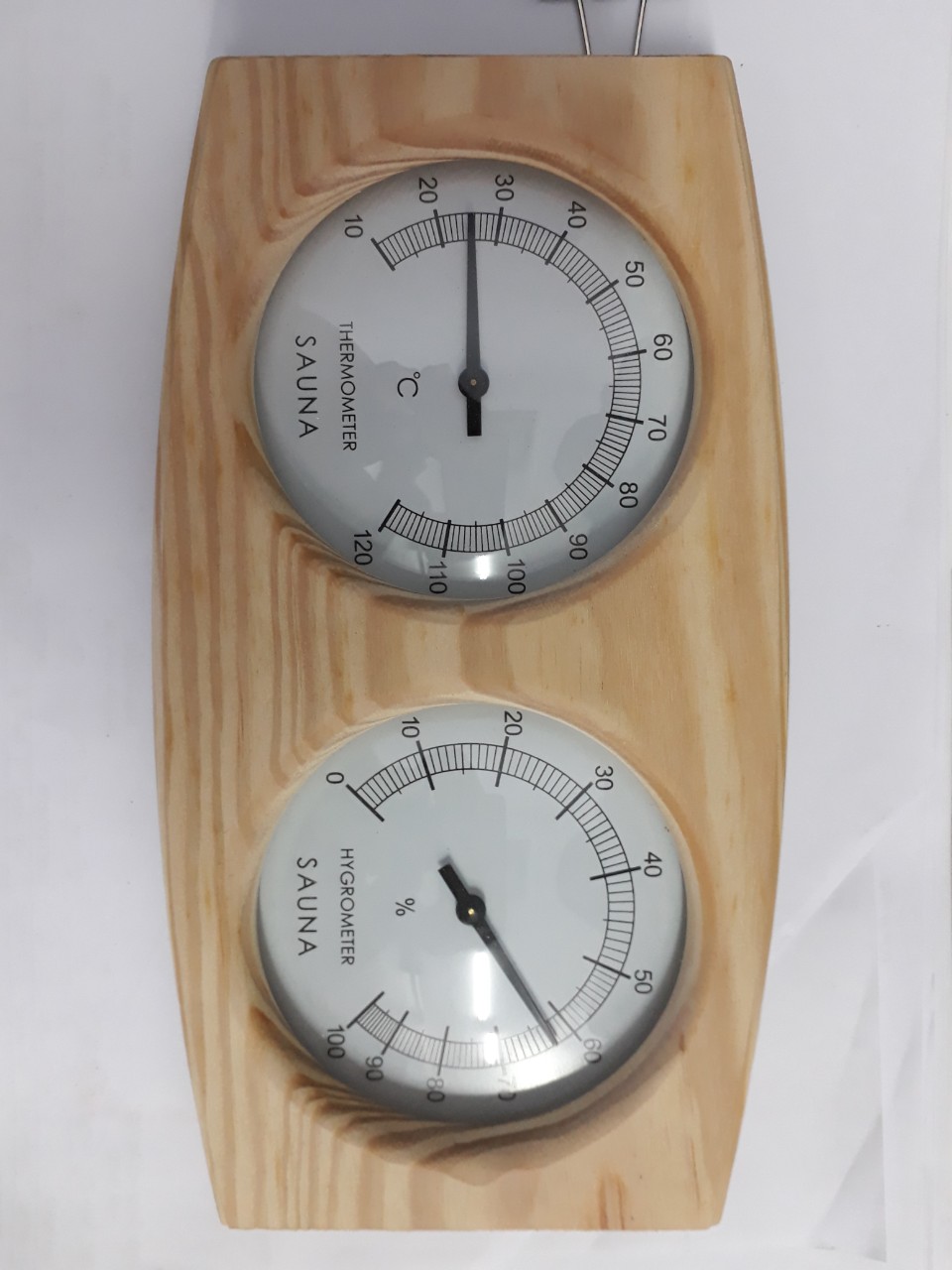 Đồng hồ đo nhiệt kế và độ ẩm phòng xông hơi khô Sauna