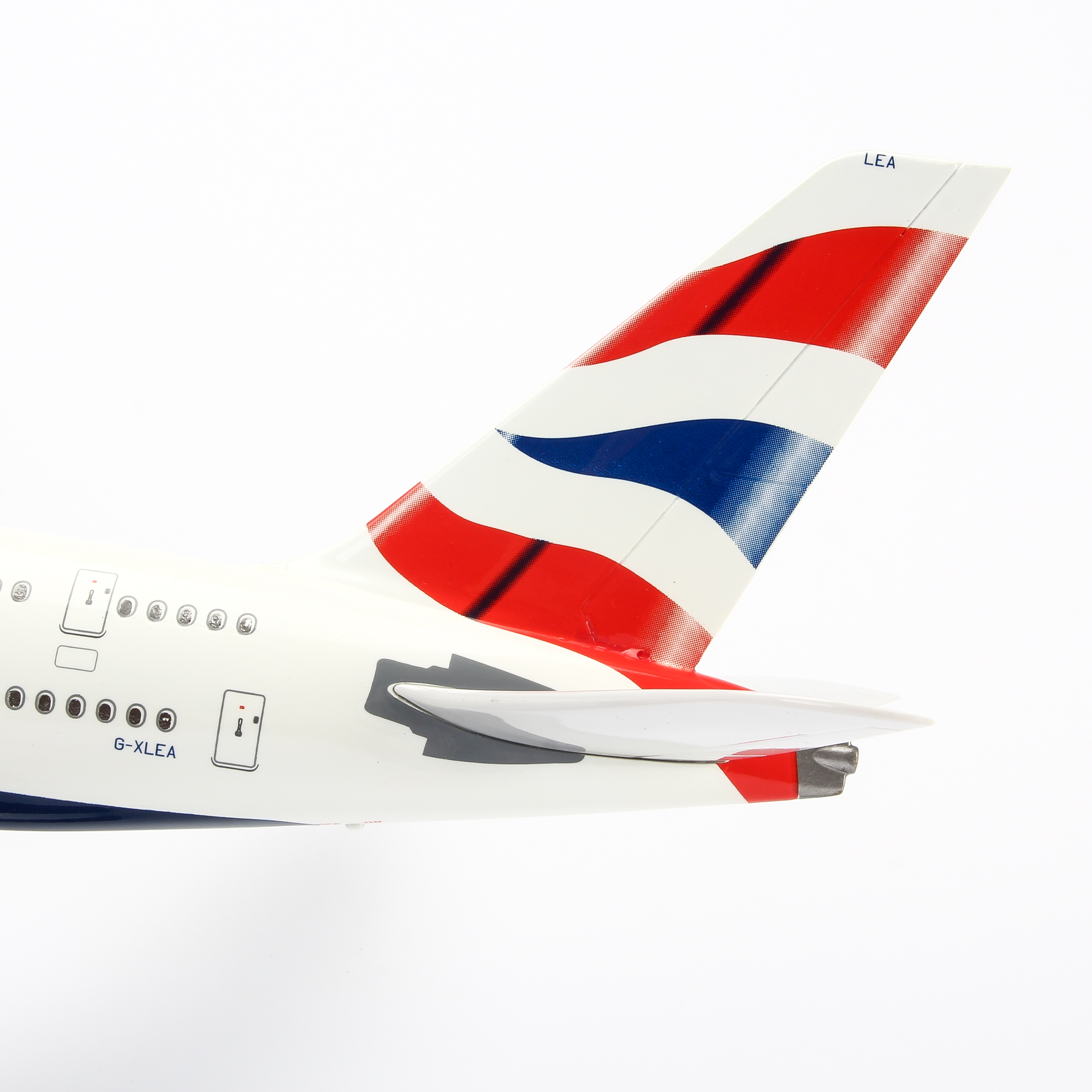 Mô Hình Máy Bay AIRBUS A380 BRITISH AIRWAYS 1:160 EVERFLY (47CM CÓ ĐÈN LED)