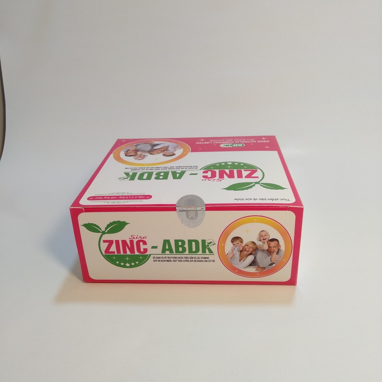 Thực phẩm bảo vệ sức khỏe ZINC-ABDK hộp 20 ống- Bổ sung Kẽm và Vitamin cần thiết cho sự phát triển của trẻ, nâng cao sức đề kháng, giúp cơ thể khỏe mạnh, giúp tăng hấp thu dưỡng chất, kích thích ăn ngon miệng.