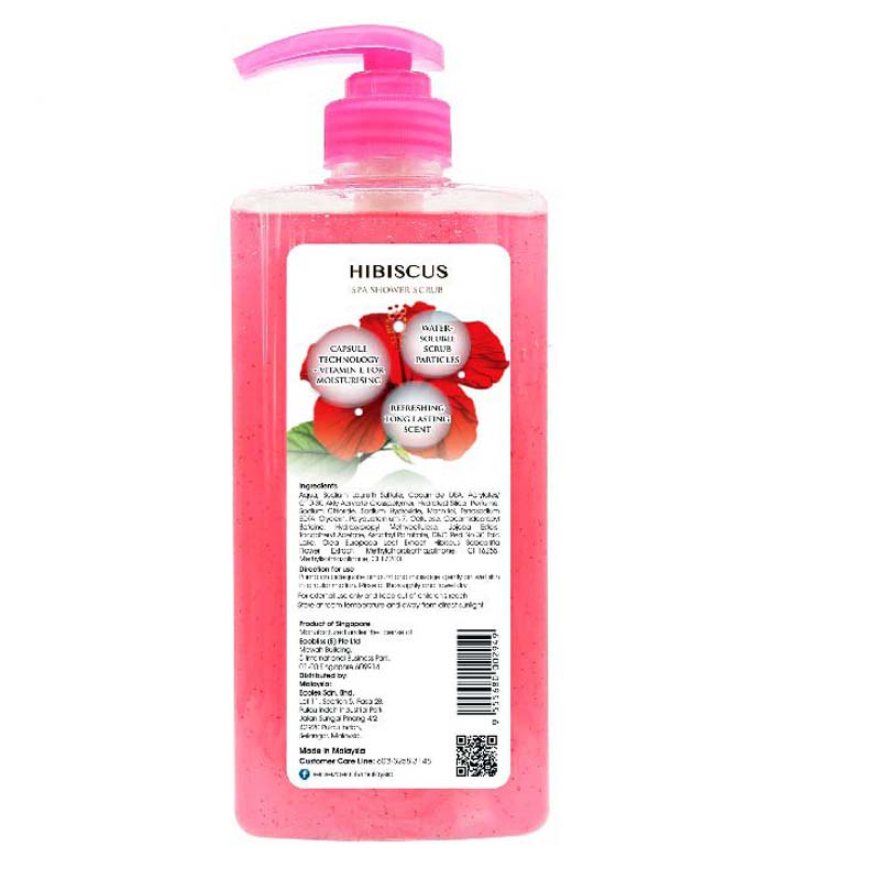 Sữa tắm Sensez Beauty Dưỡng ẩm Hương  Hibiscus có hạt massage, 680ml (giao loại ngẫu nhiên)