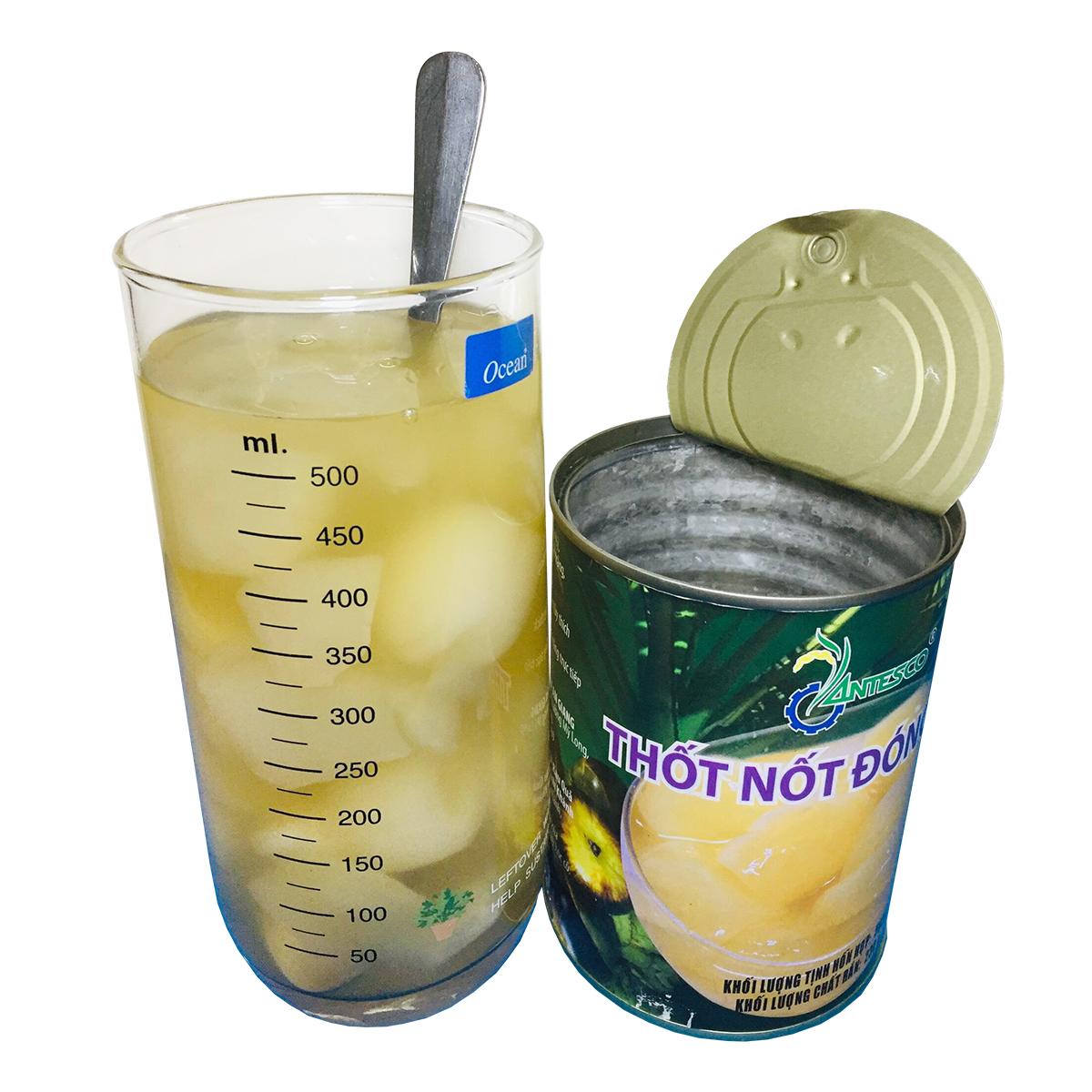 Combo 3 hộp Thốt nốt đóng hộp - Thốt nốt đóng lon - Nước trái cây giải khát - Thương hiệu Antesco