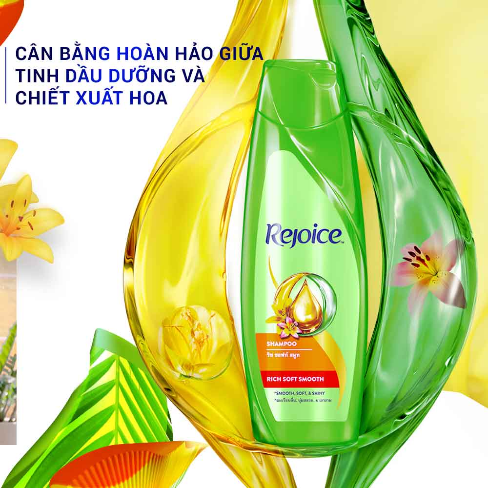 Hộp quà Rejoice dầu gội 170g + dầu xả 160ml siêu mượt