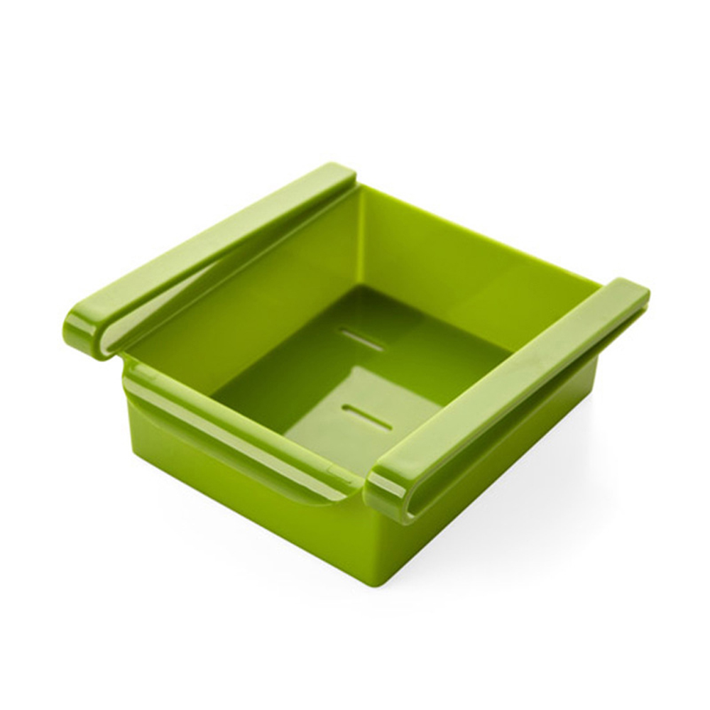 Bộ 4 Khay Đựng Đồ Dùng, Đựng Thực Phẩm Để Tủ Lạnh size Lớn - Tiết Kiệm Không Gian Cho Tủ lạnh Nhà Bạn