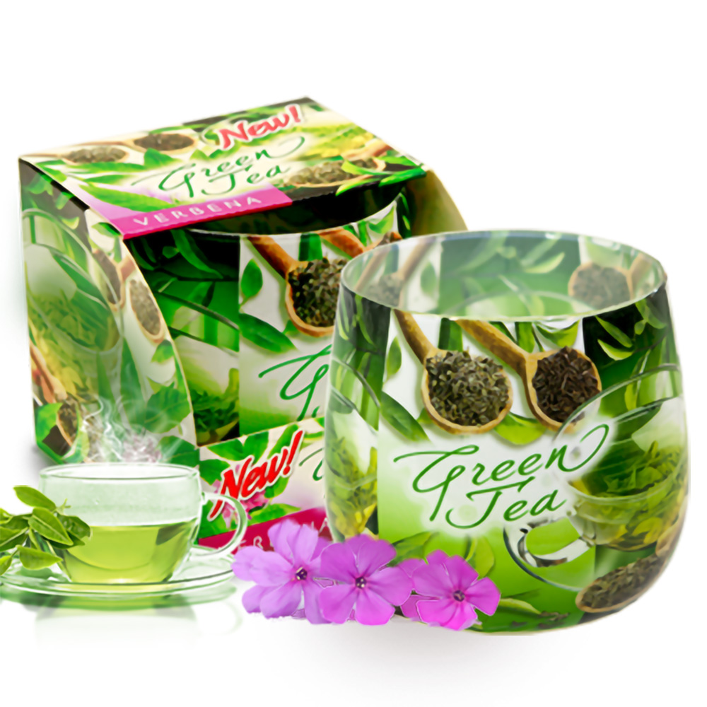 Ly nến thơm tinh dầu Bartek Green Tea 100g QT024467 - hương trà xanh (giao mẫu ngẫu nhiên)