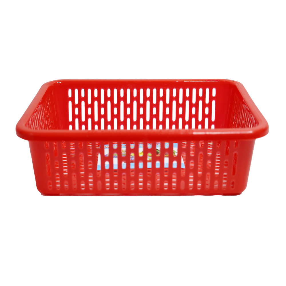 Combo 5 rổ nhựa chữ nhật Chấn Thuận Thành 27 x 19 x 6.5cm đựng đồ, đựng rau củ, đa năng tiện dụng RCN2720-5 (giao màu ngẫu nhiên)